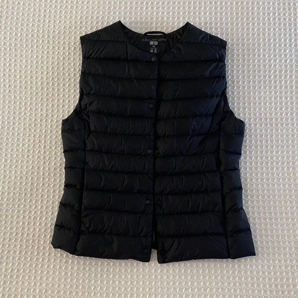 Uniqlo Ultra Lite Vest Black XXS